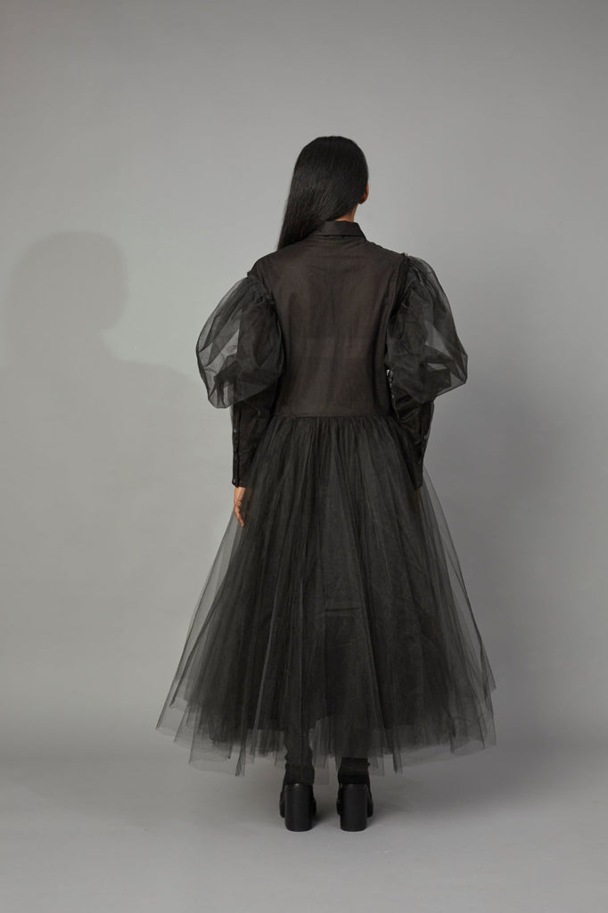 WOLF WING TULLE DRESS - QUOD