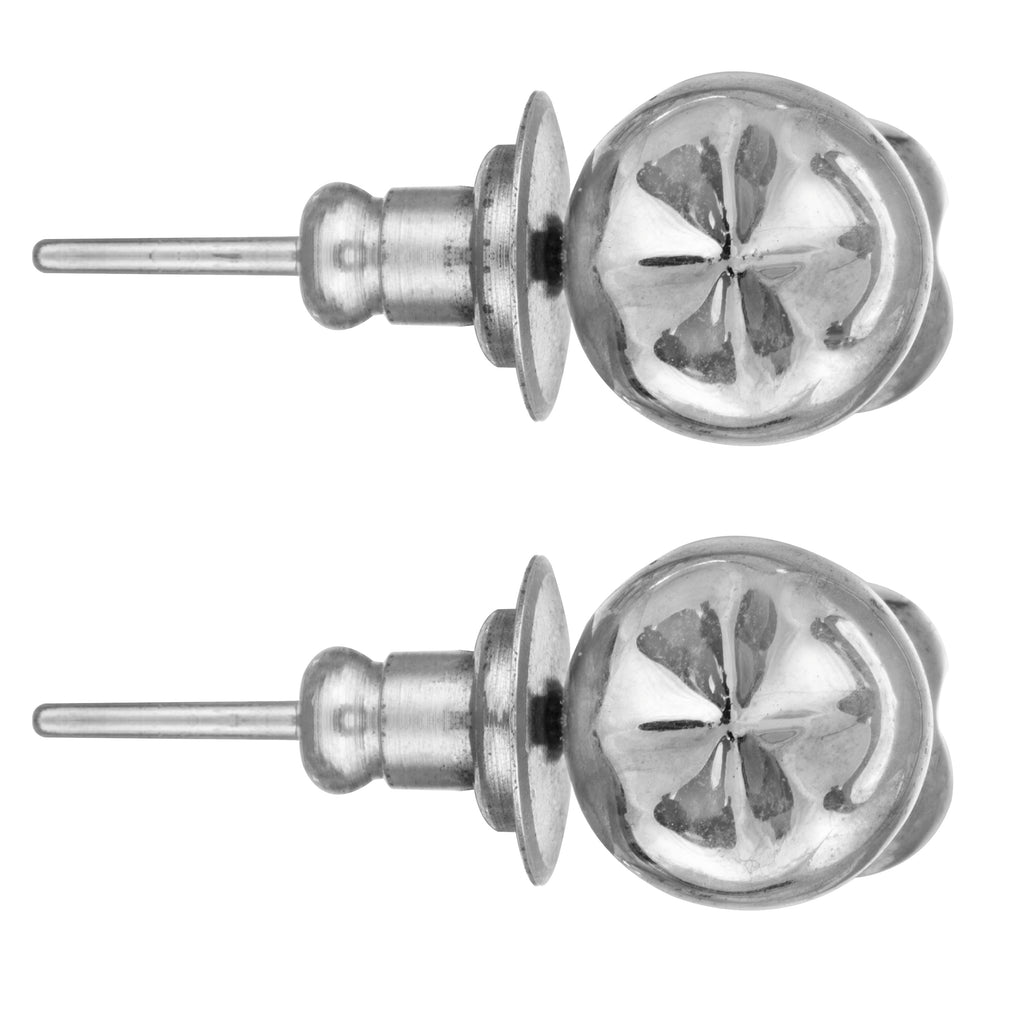 QUOD Silver Plated Tooth Studs